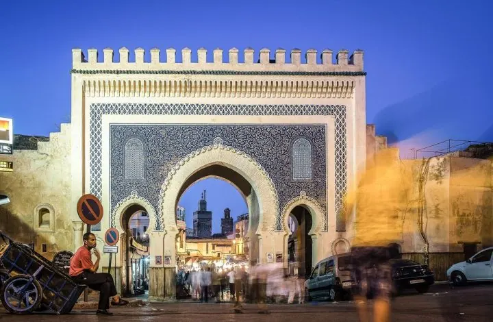 Bab Boujloud, la porte bleue de Fès